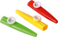 Kazoo rot, gelb, grün
