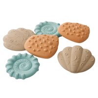 Squishy Tactile Shell, 6-tlg. 620