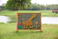 STEM Wandtafel für den Außenbereich freistehend