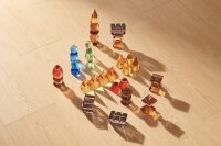 Build-My-Castle 119 Teile Transparent Acryl Holz