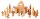 Build-My-Castle 119 Teile Transparent Acryl Holz 782