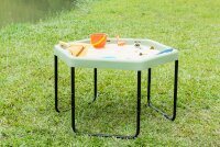 Sechseckiges Spielbrett salbeifarbig