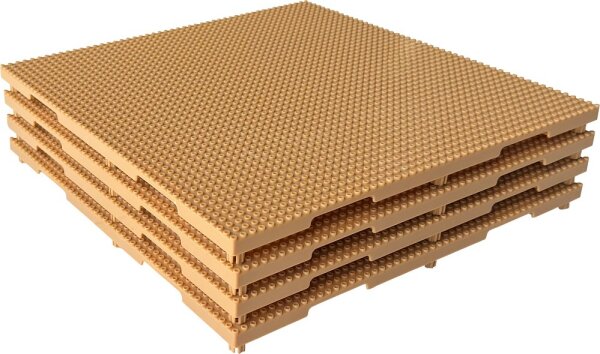 Klemmbausteine Klassik Grundplatte 4er Set 451