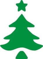 Motivstanzer Tannenbaum