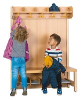 Komplettgarderobe Kindergarten