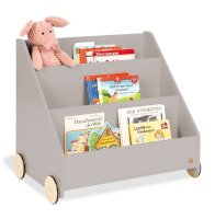 Bücherregal grau