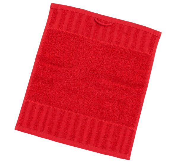 Seiftuch 30 x 30 cm rot 848