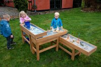 Outdoor Boden-Spieltisch Detail Ecke