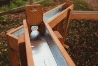 Outdoor Matschtisch mit Wasserrinnen und Pumpe , 4-tlg.