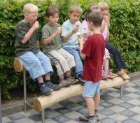 Luemmelbank Sitzbank 5 Kinder