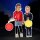 Kinder mit Laternenstab und Lampion