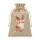 Weihnachtsset: Beutel + Tic-Tac-Toe Holz