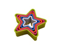 Weihnachtsset: Beutel + Ausstechförmchen Sterne
