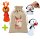 Weihnachtsset: Beutel + Jumpy Elch/Schneemann
