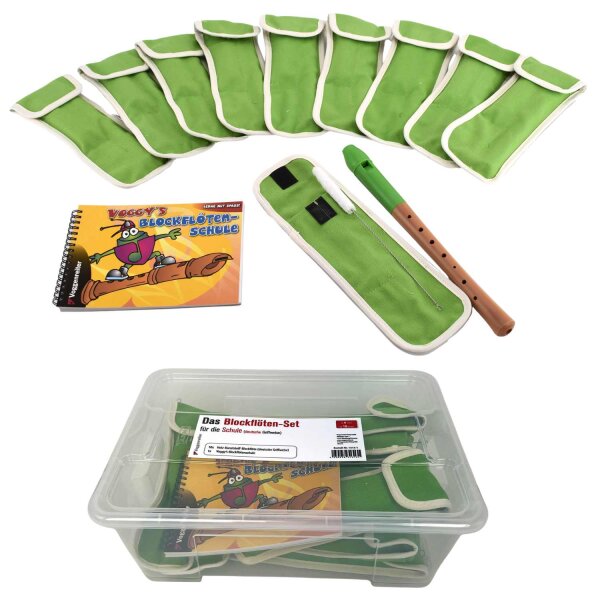 Blockflöten Set für 10 Kinder