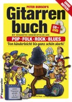 Gitarrenset mit Buch, Gitarrentasche und Stimmgerät