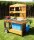 Outdoor Spielküche mit Pumpe - fahrbar, inkl. 32-tlg. Küchenset
