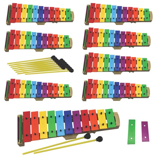 Sopran Glockenspiel Set 8-tlg