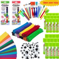 Edeline-Kidz Großes Kreativ-Set, 2.200-tlg.