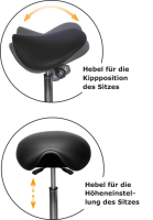 Sanus Sattelsitz ohne Lehne