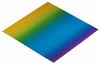 Faltblätter Regenbogen, 100 Stück, Größe wählbar