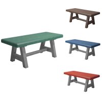 Kindertisch Canetti aus Recyclingkunststoff, 150 cm