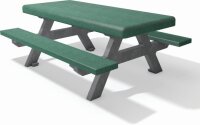 Kinder Sitzgruppe aus Recyclingkunststoff, 150 cm