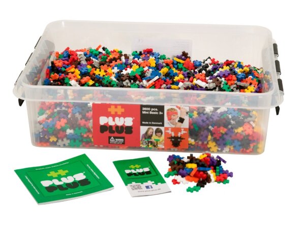 Plus-Plus Bausteine, 3600-tlg.