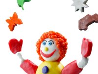 Anwendungsbeispiel Clown aus Knete