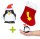 Weihnachtsset: Stiefel + Wackelpinguin