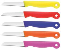 Obstmesser 5-tlg. - Küchenmesser alle Farben