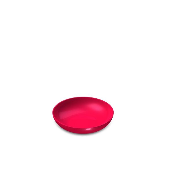 Dessertschale Valon flach erdbeerrot 20