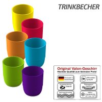 Trinkbecher Valon blumenlila