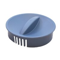 Kanne Caruba mit Deckel - taubenblau