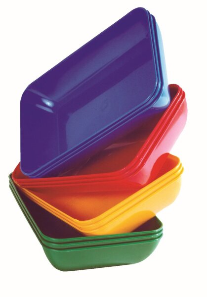 Materialschalen 12er Set, groß 23 x 15 cm 467