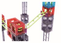 Qvolution Kugelbahn magnetisch Detail Schiene