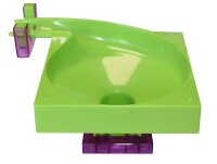 Qvolution Kugelbahn megntisch Detail Trichter