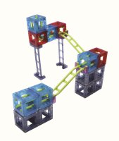 Qvolution Kugelbahn magnetisch Bauwerk1