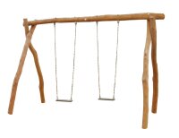 Doppelschaukel Robinie mit 2 Sitzen