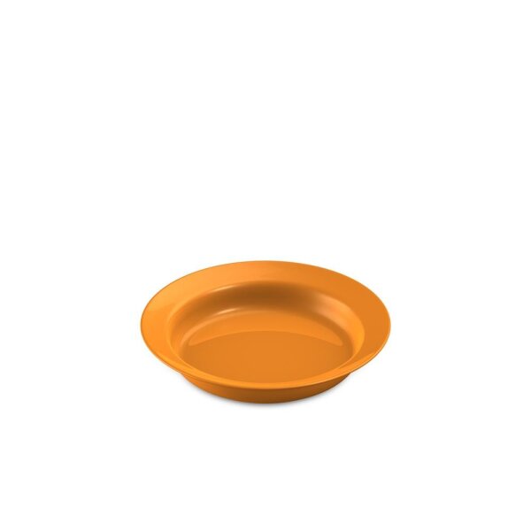 Krippenteller Valon tief mit Rand fruchtorange 764