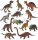 Dinosaurier 12er Set