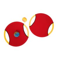 Wurftrampoline mit 2 Bällen, 4-tlg.