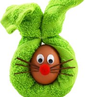 Wackelaugen Gestaltungsbeispiel Hase