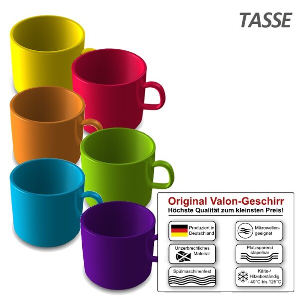 Valon Tasse Farben