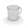 Kinder Henkelbecher transparent Kinder Trinkbecher