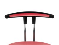 Beckenstuetze Rollhocker rot