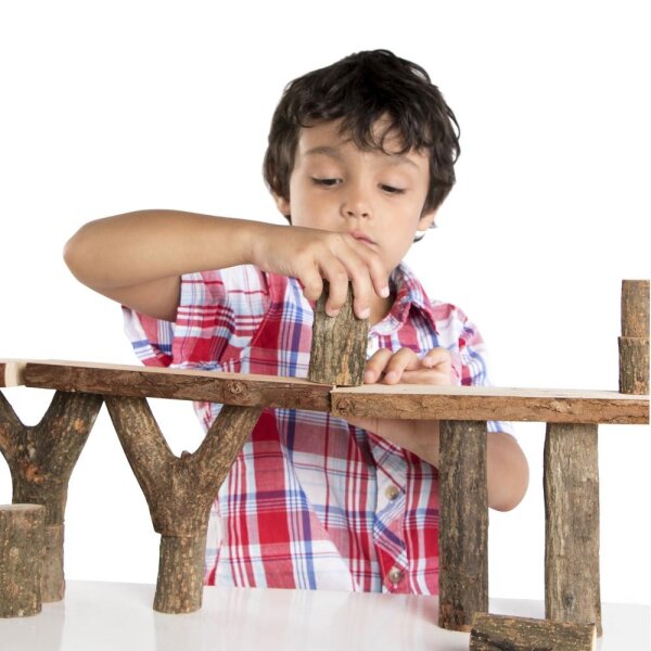 Naturholz Konstruktionsset Junge