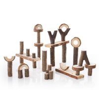 Naturholz Konstruktionsset Beispiel2