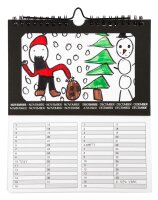 Bastelkalender Bild Weihnachten