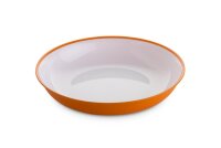 Teller tief Microban® orange